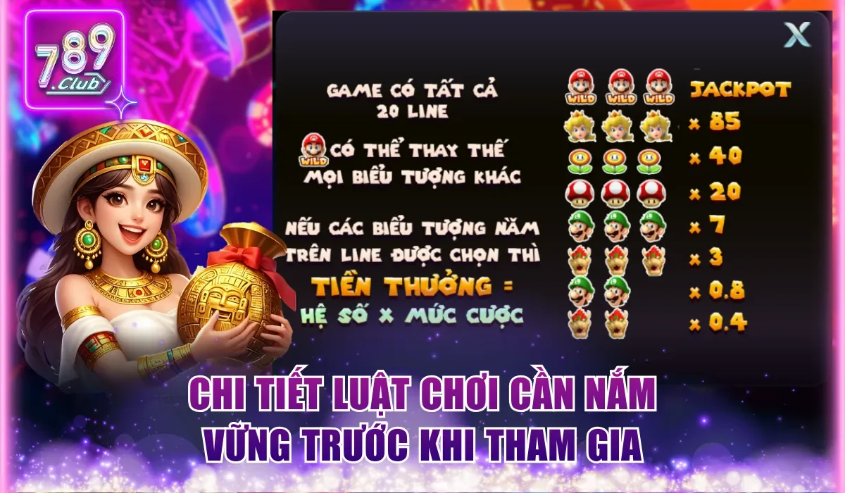 Super Mario 789Club - Trải Nghiệm Giải Trí Bùng Nổ 2026 2 Chi tiết luật chơi cần nắm vững trước khi tham gia