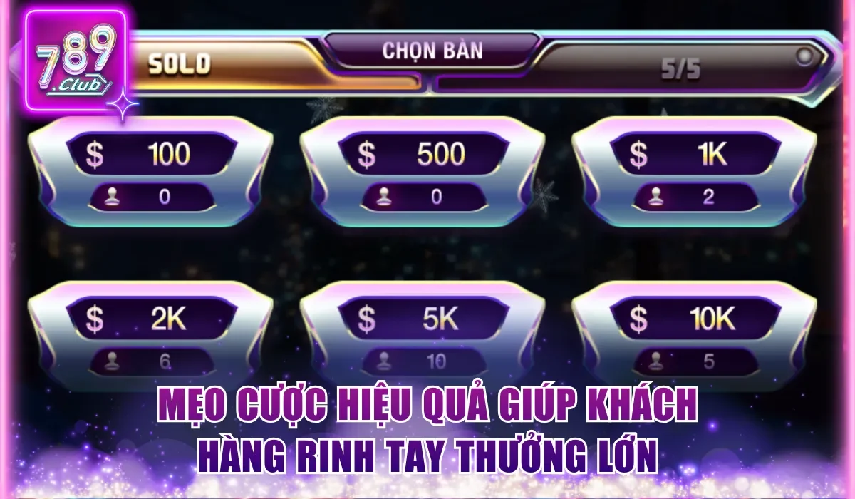 Mẹo cược hiệu quả giúp khách hàng rinh tay thưởng lớn