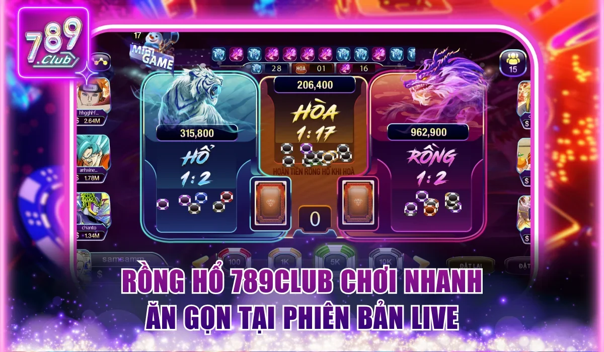 Rồng hổ 789Club