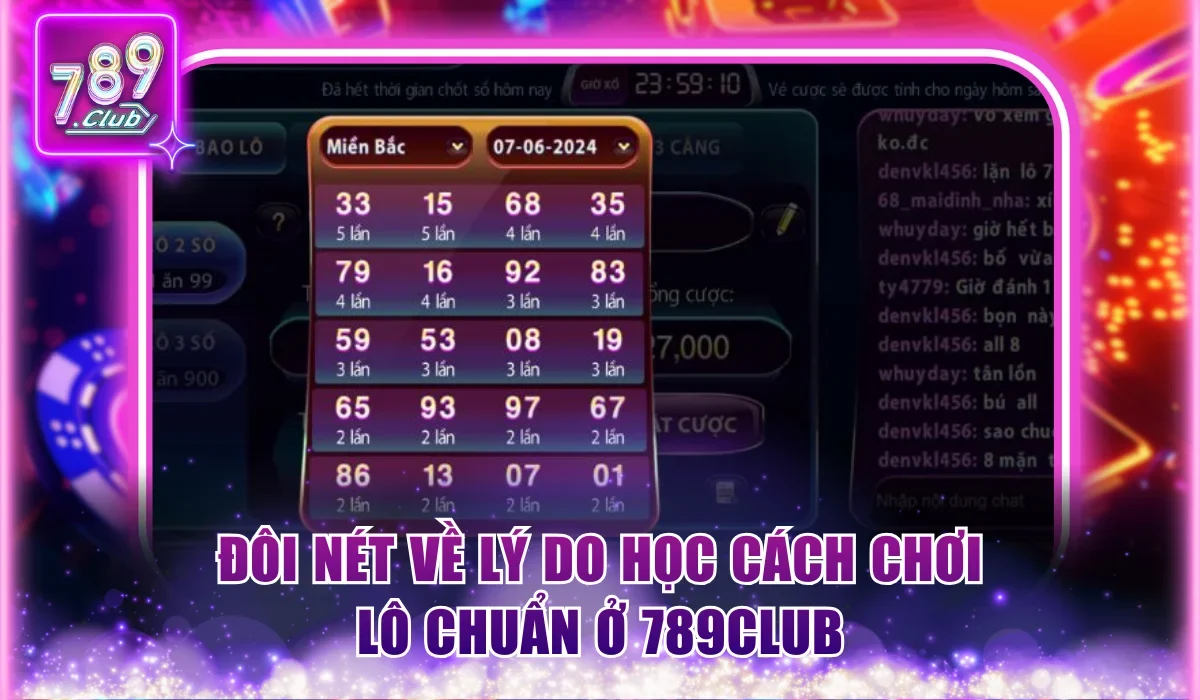 Cách Tính Lô Đề Chuẩn Theo 5 Bí Kíp Từ Chuyên Gia 789Club 1 Đôi nét về lý do học cách chơi lô chuẩn ở 789Club