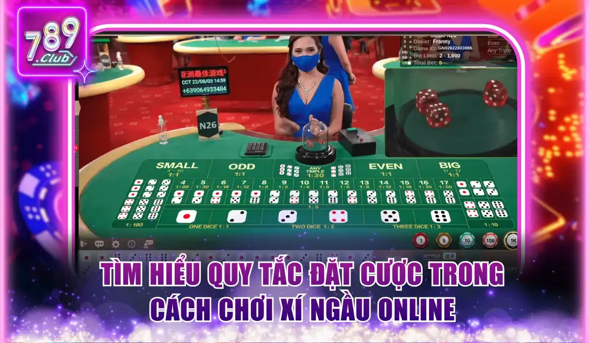 Cách Chơi Xí Ngầu Online Bách Chiến Bách Thắng Cho Newbie 2 Tìm hiểu quy tắc đặt cược trong cách chơi Xí Ngầu online